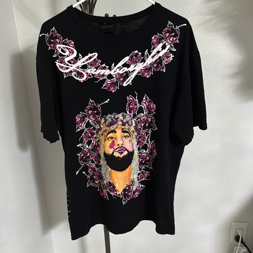 Black Graphic Men's Shirt